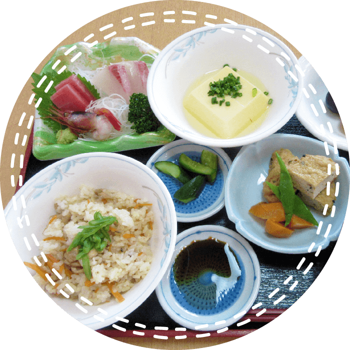 家庭的な食事提供